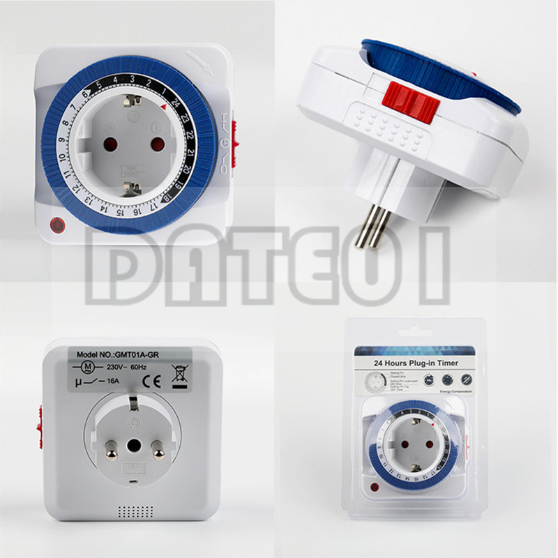 Smart Socket With Timer Countdown - Sakelar Pengatur Waktu 24 Jam Dapat