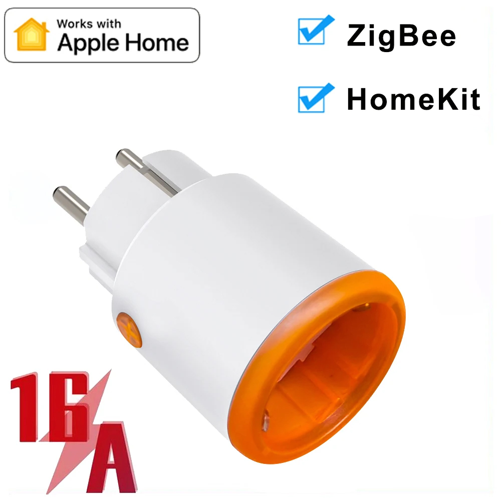 Smart Plug Zigbee 16A - Soket Steker Zigbee Pintar 3680W 16A