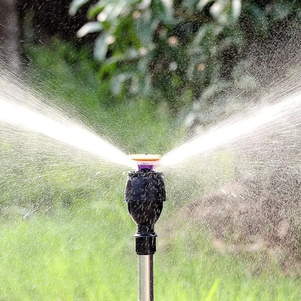 Smart Plug Outdoor Waterproof - Sistem Penyiram Rumput Tripod Teleskopik Berputar