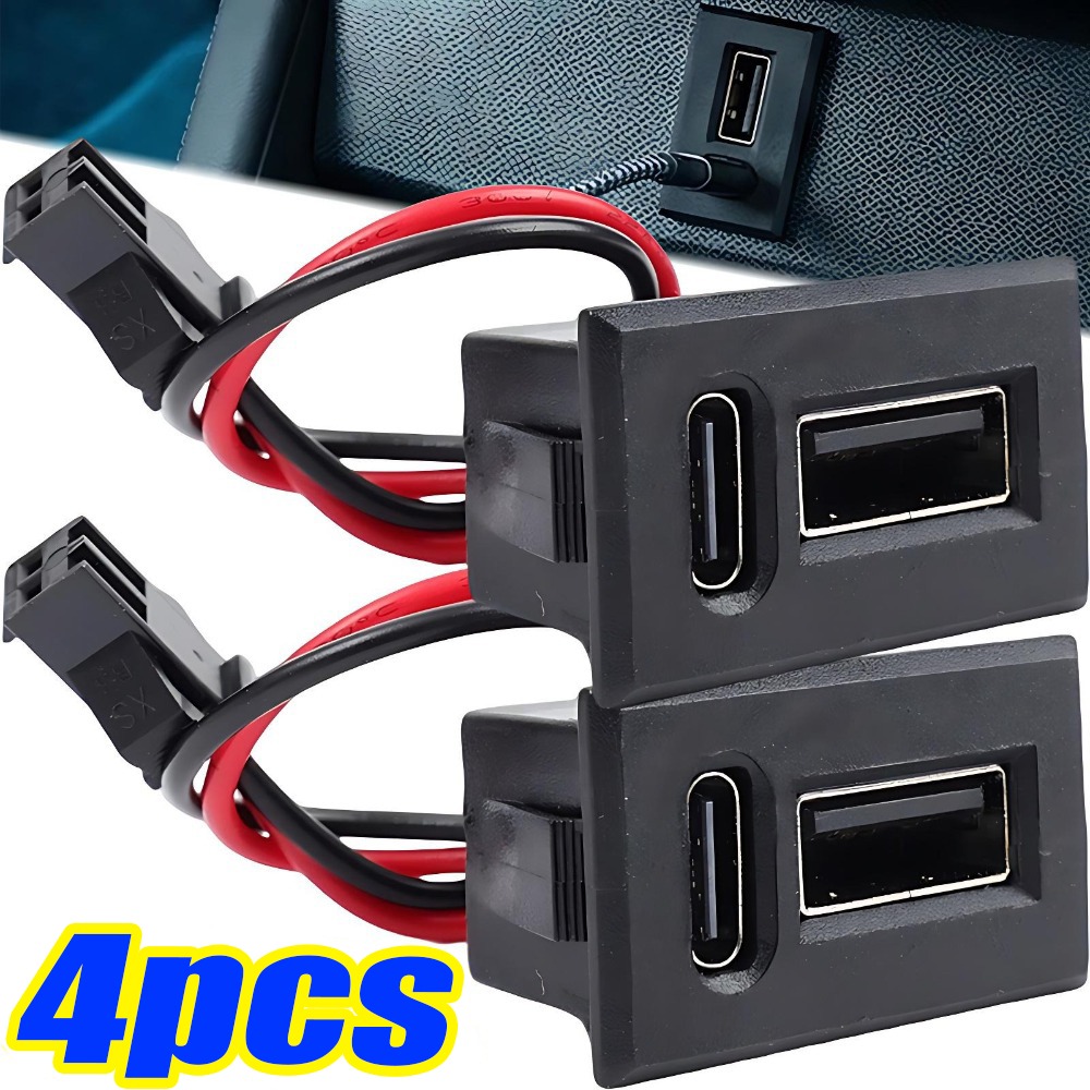 Smart Plug Matter Thread - Soket Port USB Tipe C Ganda