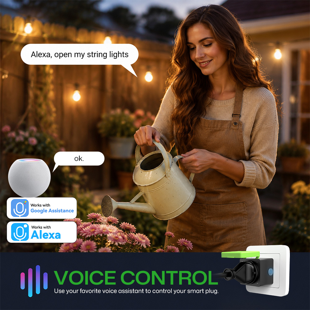 HIMOJO Soket Pintar WiFi untuk - Smart Socket With Timer Countdown ulasan dan harga