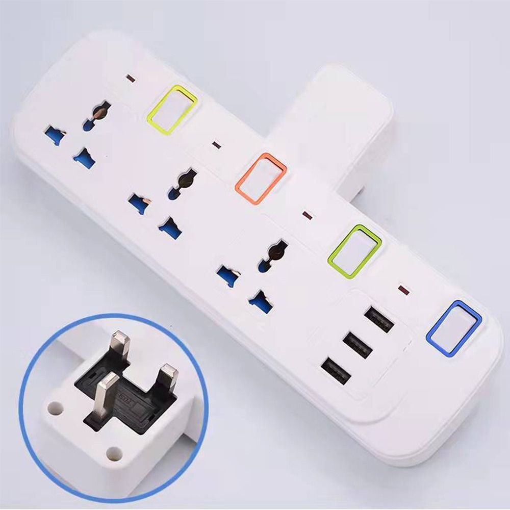 Power Strip adaptor USB pintar - Smart Power Strip 4 Outlet Usb ulasan dan harga