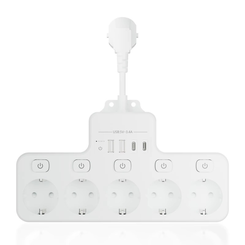 Stopkontak Multi-Fungsi Standa - Smart Power Strip 4 Outlet Usb ulasan dan harga