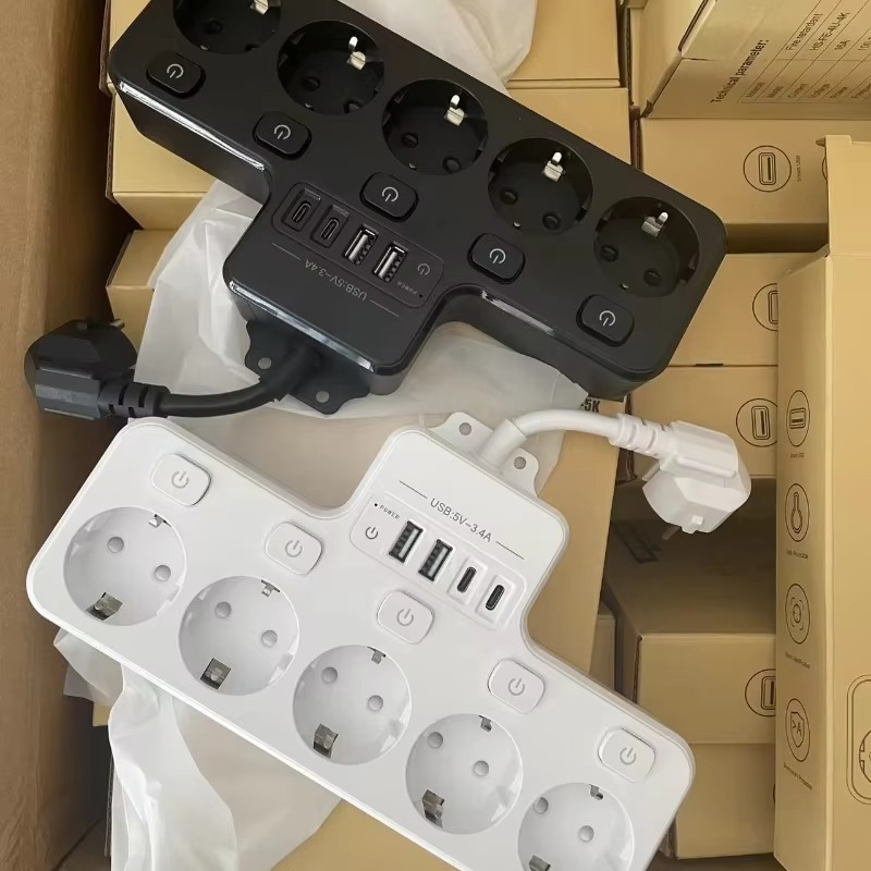 Stopkontak Multi-Fungsi Standa - Smart Power Strip 4 Outlet Usb ulasan dan harga