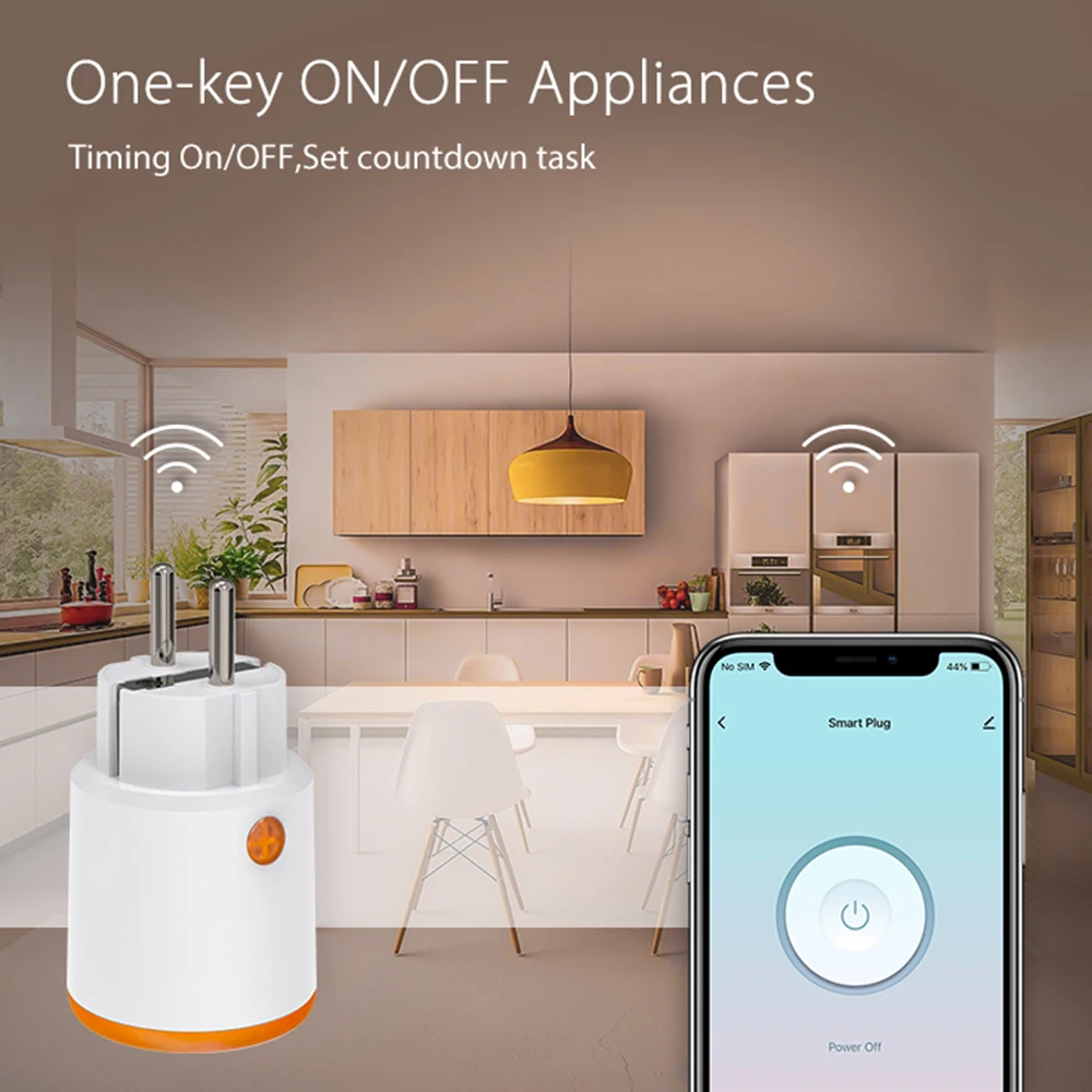 Haozee Tuya Smart Zigbee Plug  - Smart Plug Zigbee 16A ulasan dan harga