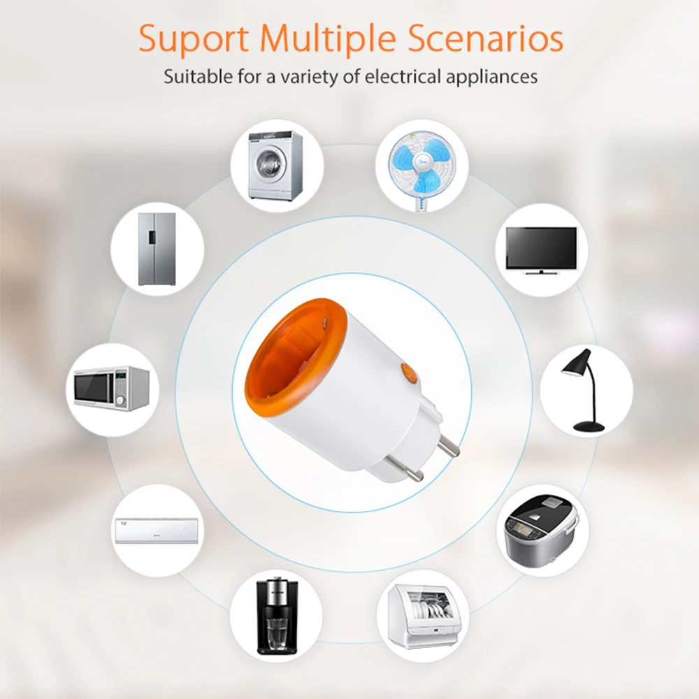 Haozee Tuya Smart Zigbee Plug  - Smart Plug Zigbee 16A ulasan dan harga