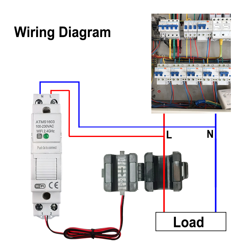 Meteran Energi Digital WiFi Pi - Energy Meter Din Rail Wifi ulasan dan harga