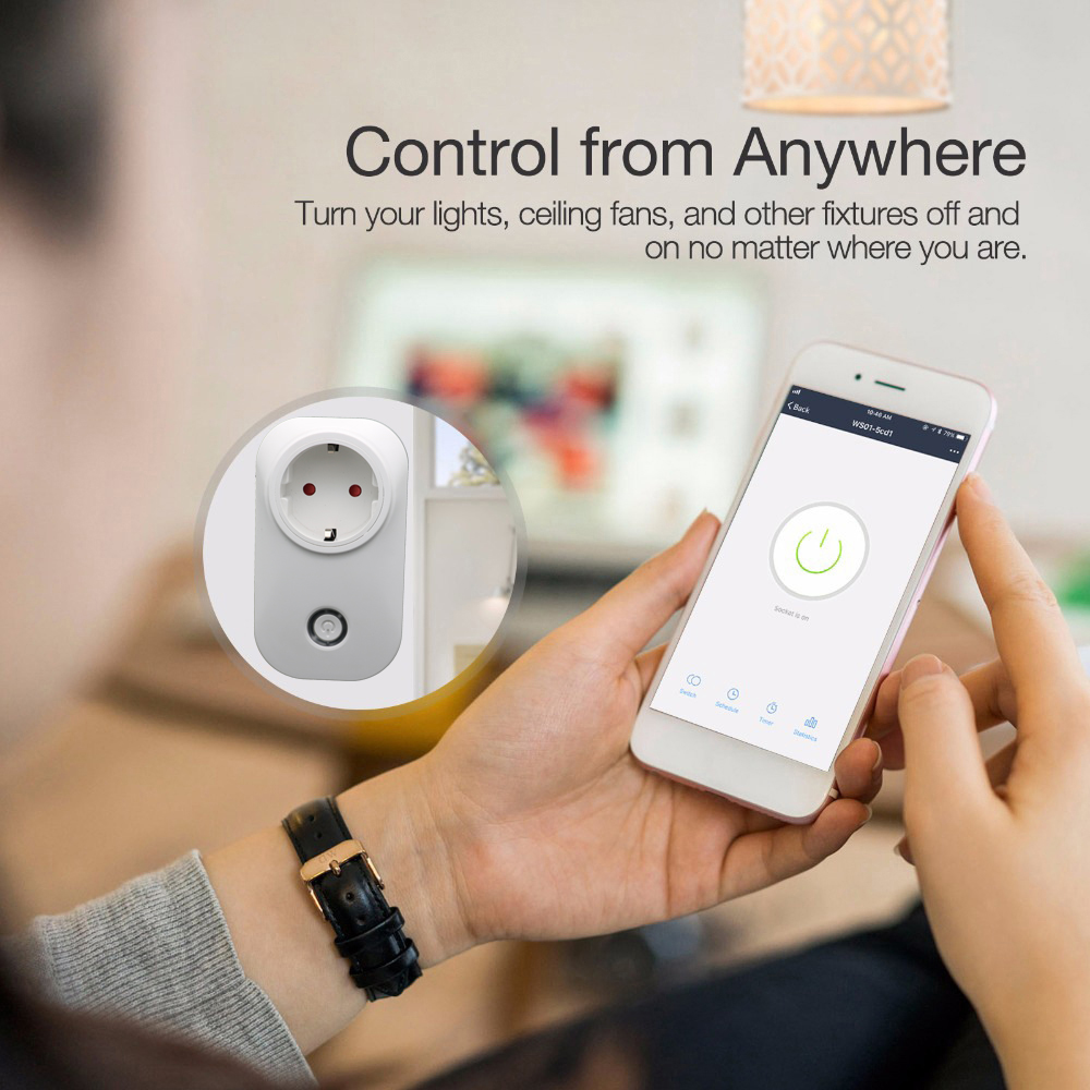 Smart life colokan soket pinta - Smart Plug Energy Monitoring Wifi ulasan dan harga