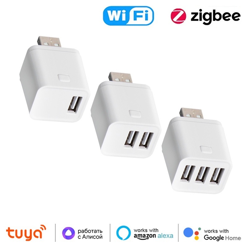 Tuya WiFi/Zigbee Mini Smart US - Smart Plug Mini Alexa Google ulasan dan harga