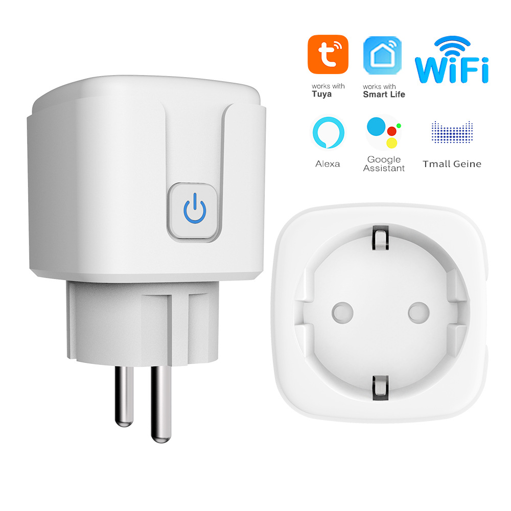 Soket Pintar WiFi Tuya dengan  - Smart Socket 16A Tuya App ulasan dan harga