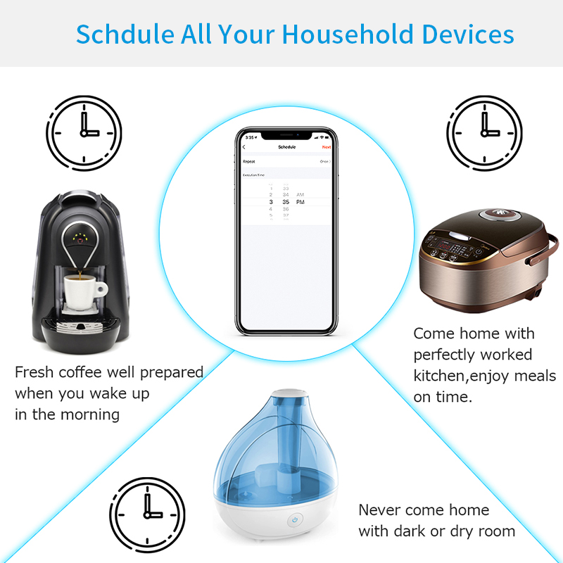 Soket Pintar WiFi Tuya dengan  - Smart Socket 16A Tuya App ulasan dan harga