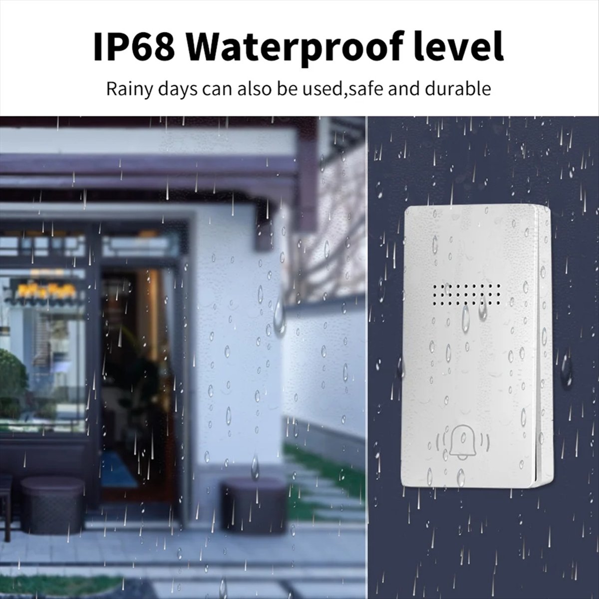 ABSF Bel Pintu Nirkabel Luar R - Smart Plug Outdoor Waterproof ulasan dan harga