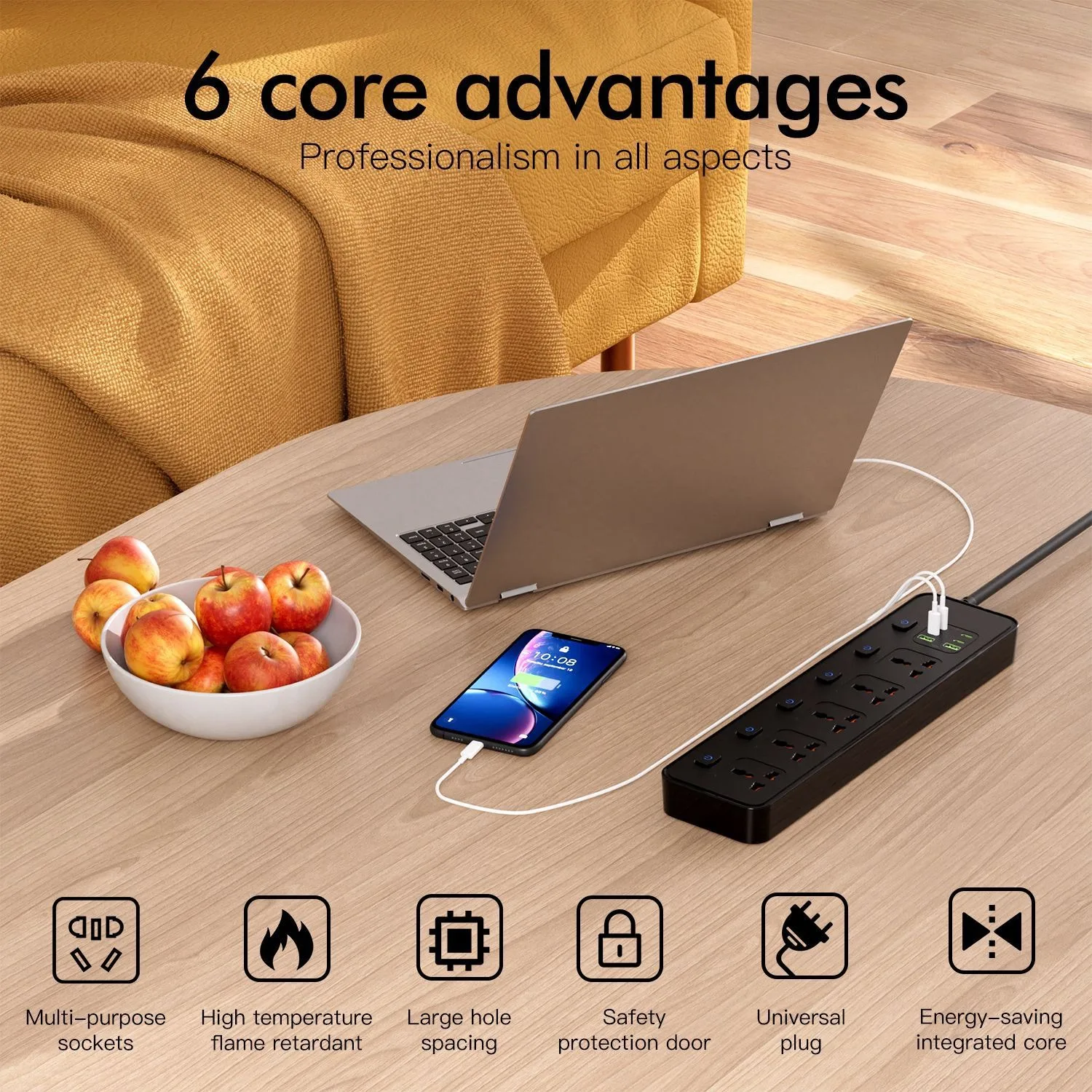 Stop Kontak Ekstensi Universal - Smart Plug Surge Protector ulasan dan harga