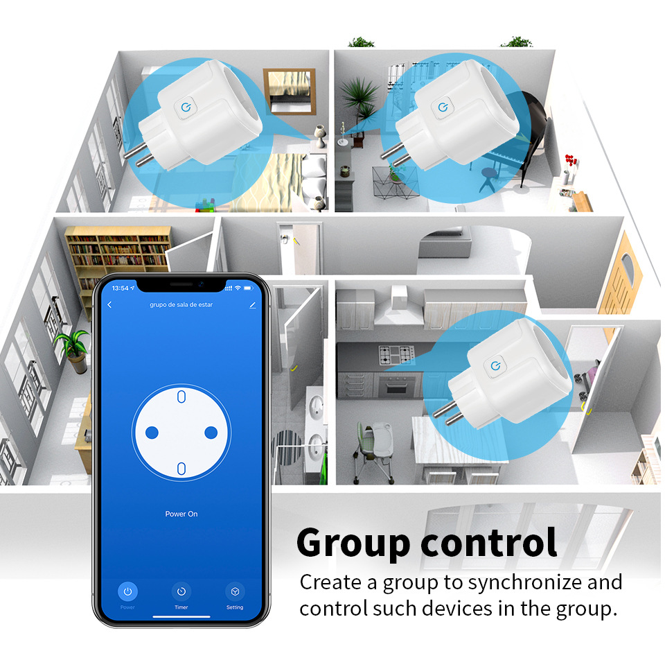 Tuya Zigbee3.0 Smart Socket St - Smart Socket 16A Tuya App ulasan dan harga