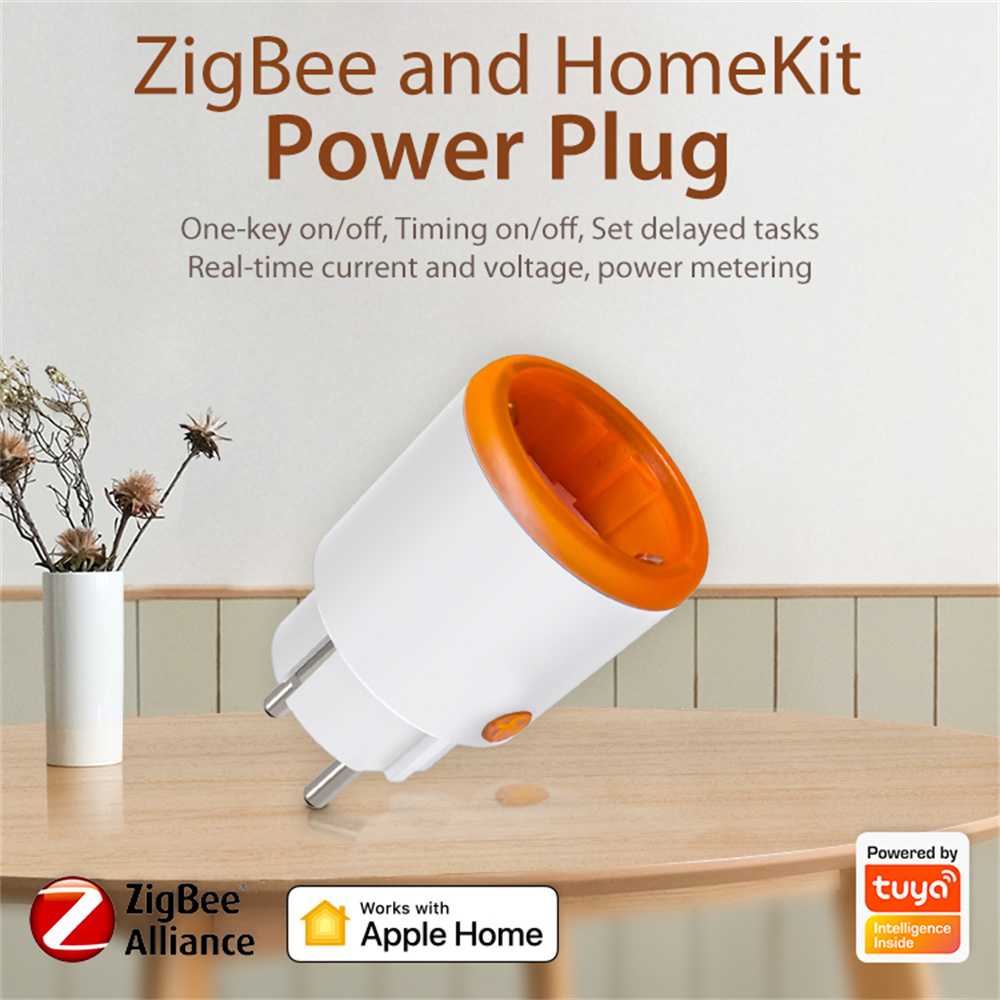 Stop Kontak Pintar Tuya Zigbee - Smart Socket 16A Tuya App ulasan dan harga
