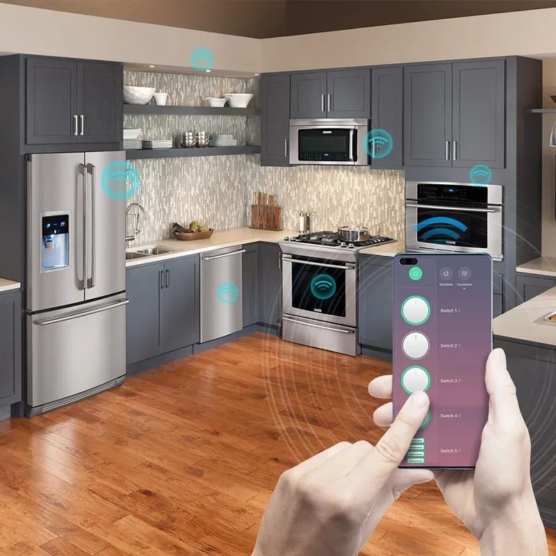 Stop Kontak Pintar dengan Wifi - Smart Power Strip 4 Outlet Usb ulasan dan harga