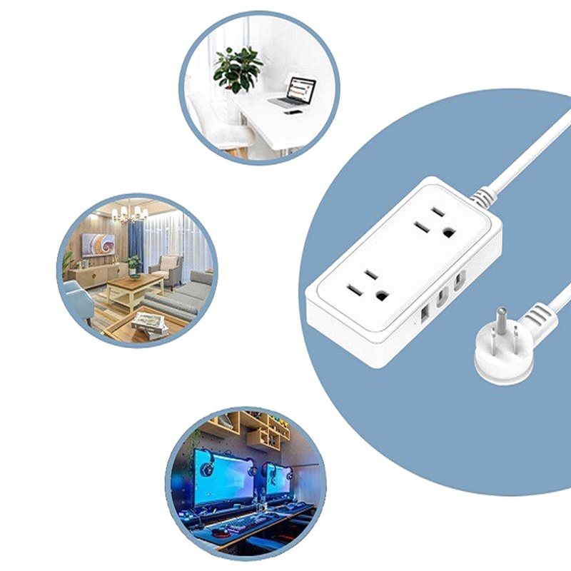 Stop Kontak Listrik US AB41-5- - Smart Plug Surge Protector ulasan dan harga