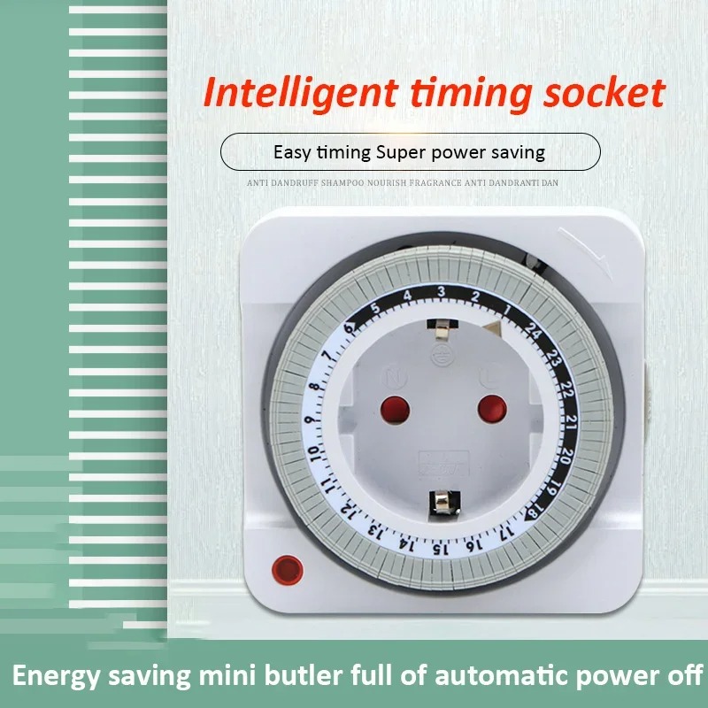 Soket Timer Mekanis 24 Jam den - Smart Socket With Timer Countdown ulasan dan harga
