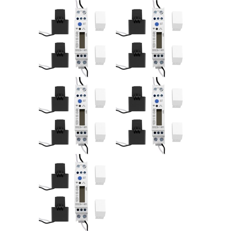 【SEKARANG HARGA MURAH】5X 2Phas - Energy Meter Din Rail Wifi ulasan dan harga