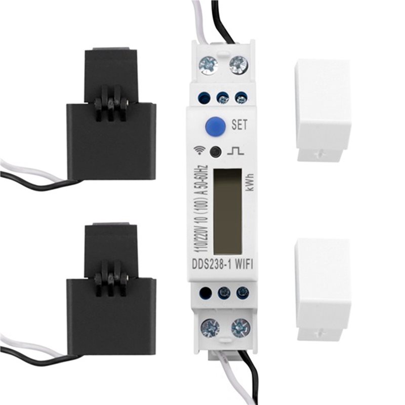 【SEKARANG HARGA MURAH】5X 2Phas - Energy Meter Din Rail Wifi ulasan dan harga