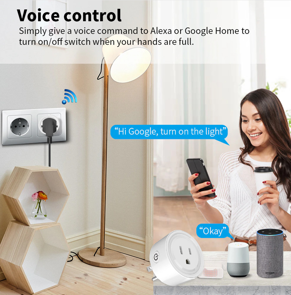 Soket Pintar Tuya WiFi Atau Zi - Smart Plug Zigbee 16A ulasan dan harga