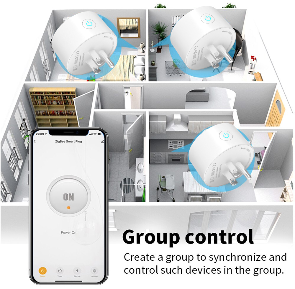Soket Pintar Tuya WiFi Atau Zi - Smart Plug Zigbee 16A ulasan dan harga