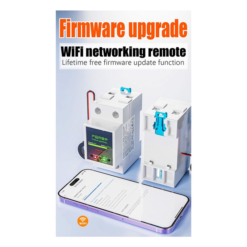 ABQU 100A, Rel DIN Cerdas WiFi - Energy Meter Din Rail Wifi ulasan dan harga