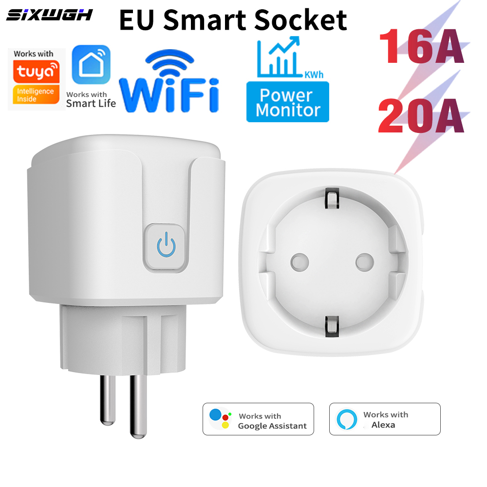 Stop Kontak Pintar WiFi Tuya 2 - Smart Socket With Timer Countdown ulasan dan harga