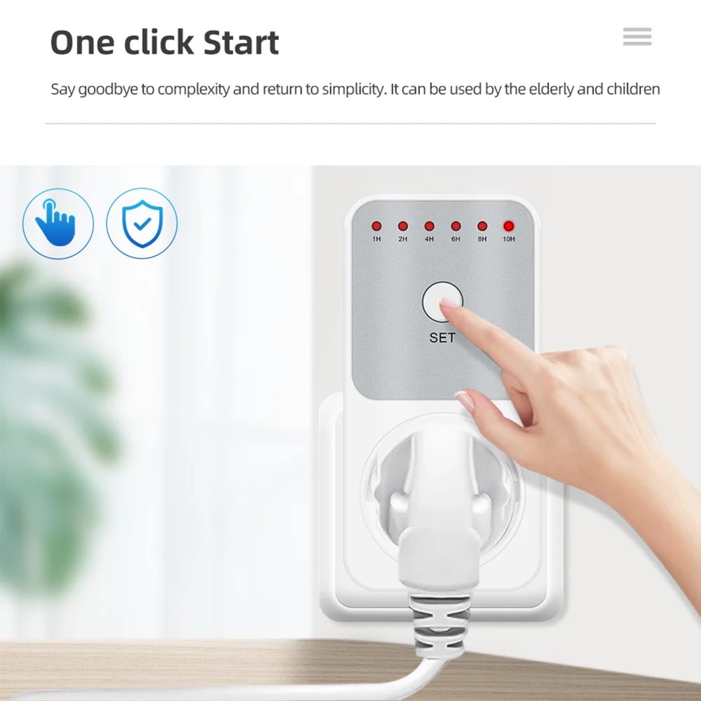 Soket Sakelar Penghitung Waktu - Smart Socket With Timer Countdown ulasan dan harga