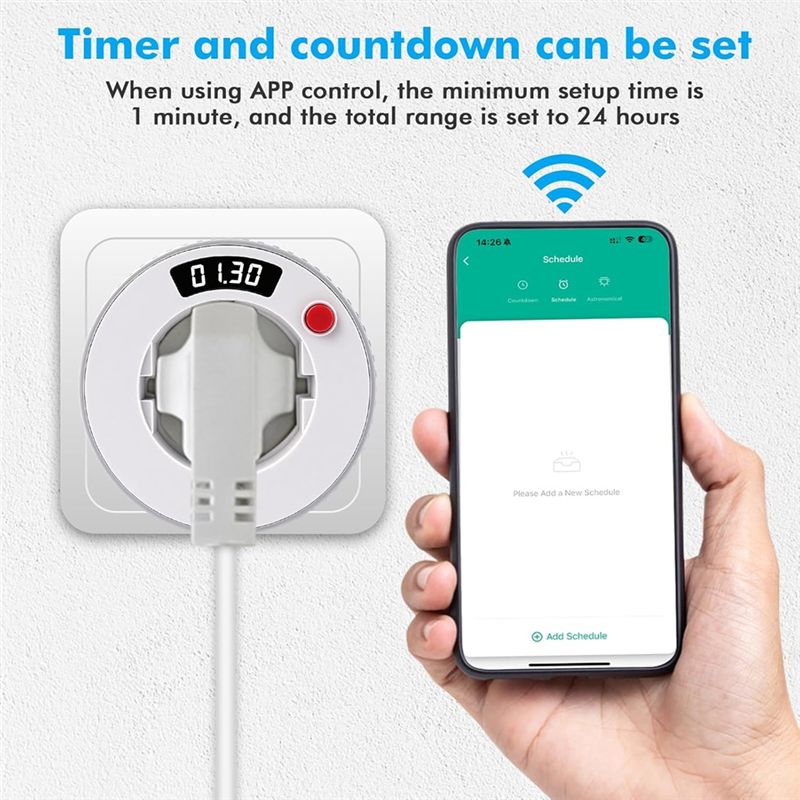 A01F-Wifi, Stop Kontak Pintar  - Smart Plug Surge Protector ulasan dan harga