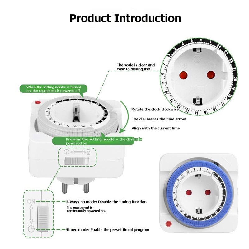 SYW-24 Jam, Sakelar Timer Otom - Smart Socket With Timer Countdown ulasan dan harga