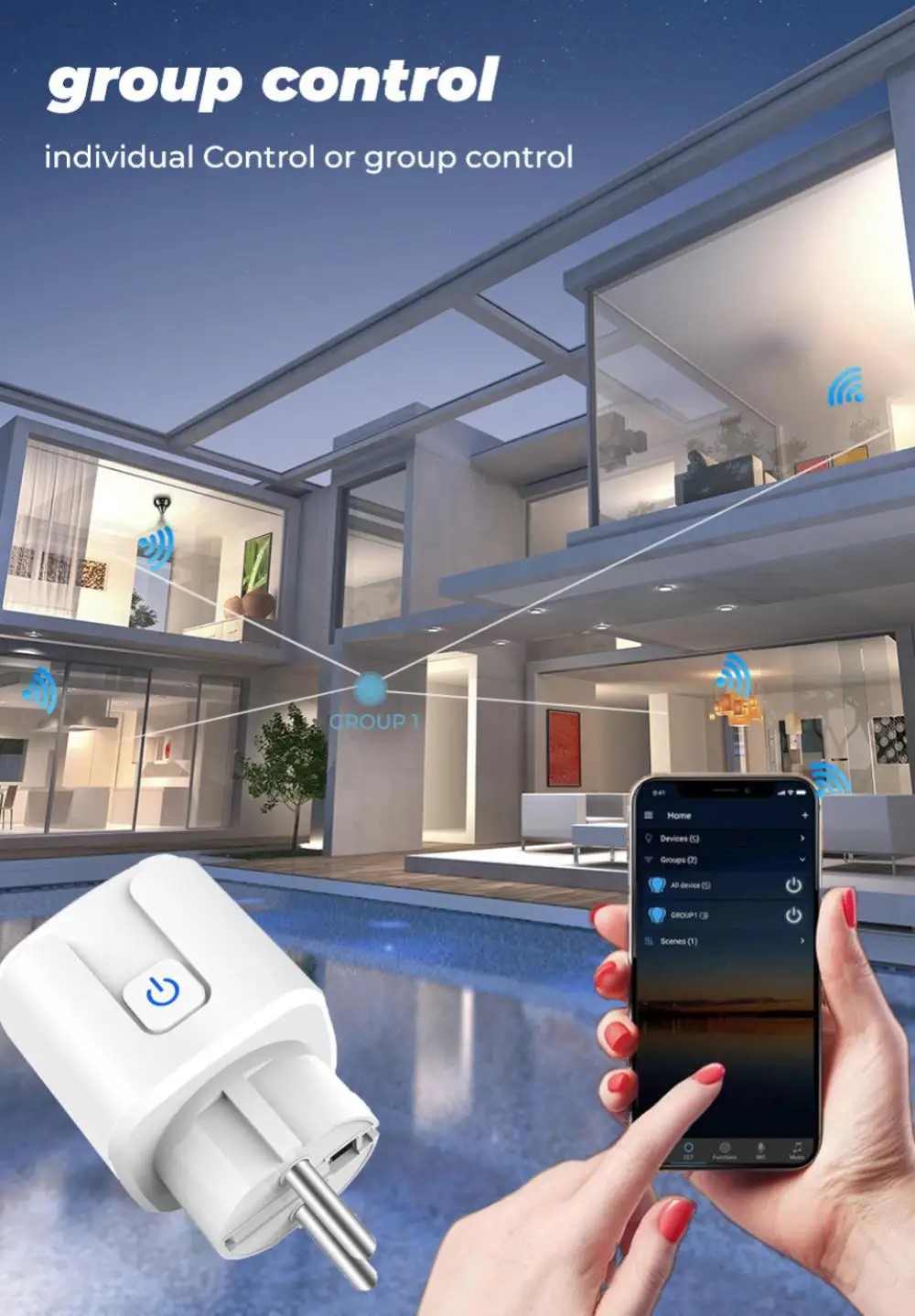 Tuya Smart Plug Zigbee EU 16A/ - Smart Plug Zigbee 16A ulasan dan harga