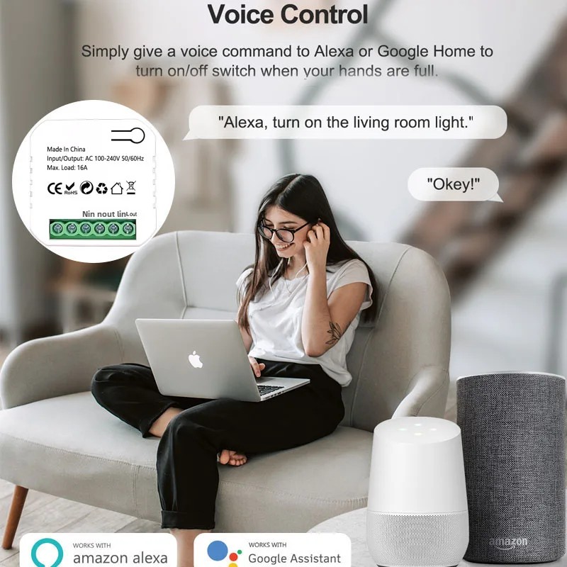 Modul Relay Sakelar ZigBee Sma - Smart Plug Zigbee 16A ulasan dan harga