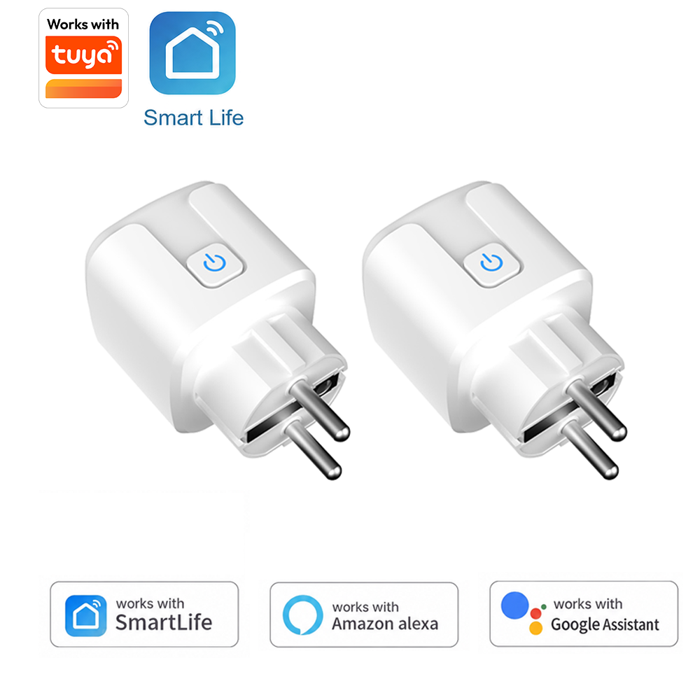 Tuya EU Smart Plug Mendukung W - Smart Plug Energy Monitoring Wifi ulasan dan harga