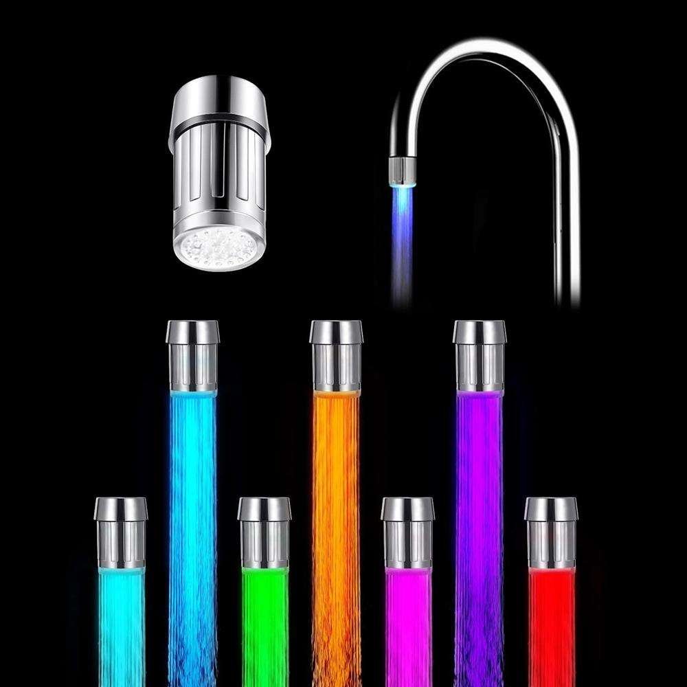 1-4 Buah Kepala Keran LED 7 Wa - Smart Plug Outdoor Waterproof ulasan dan harga