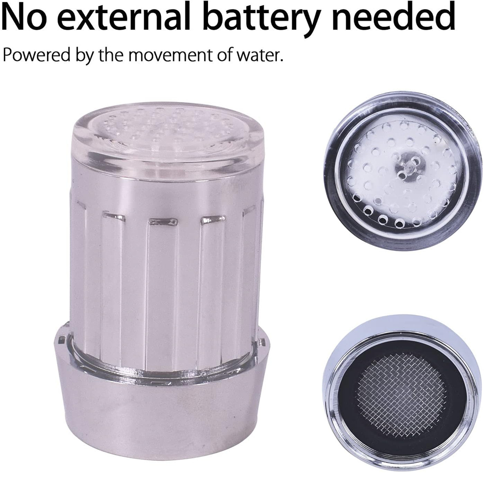 1-4 Buah Kepala Keran LED 7 Wa - Smart Plug Outdoor Waterproof ulasan dan harga